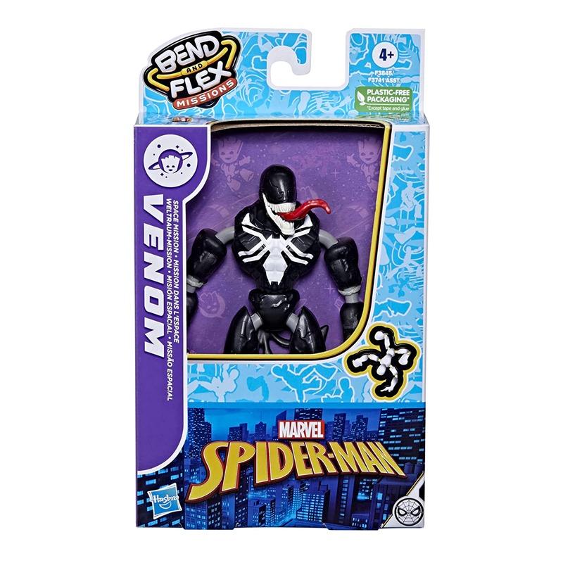 Marvel Action Figure Toy Bend And Flex Venom Space Mission
