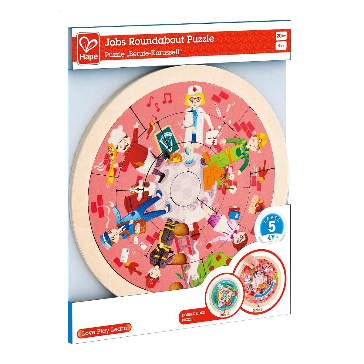 Hape - Jobs Roundabout Puzzle