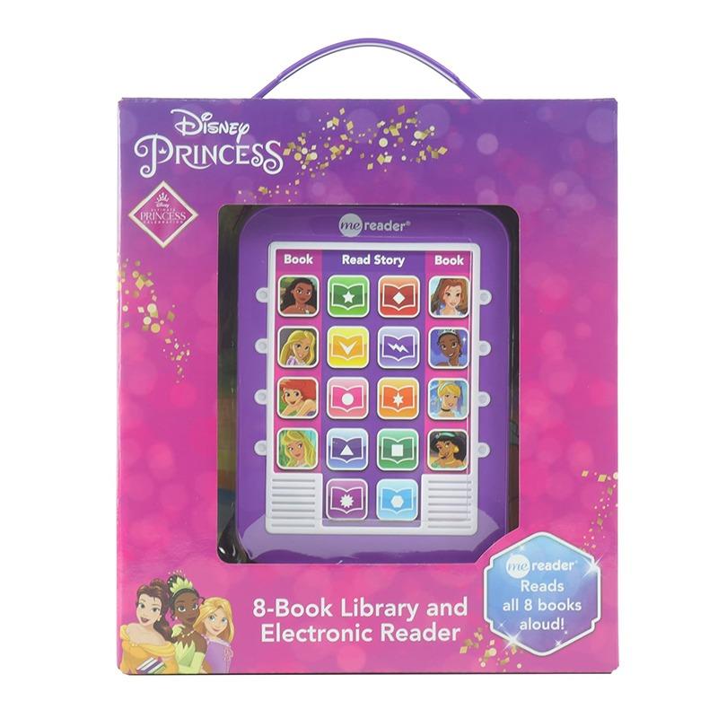 ديزني برنسيس قارئ إلكتروني مع 8 كتب صوتية