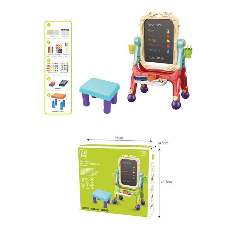 Artist Magnetic Double Sided Painting And Writing Easel Board