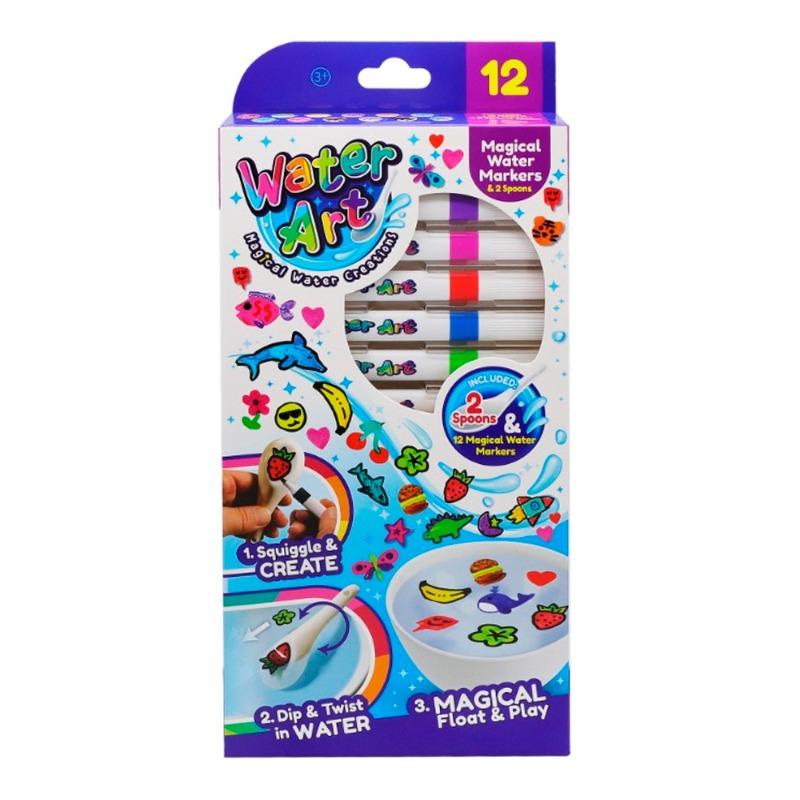 Watercolor Art Markers and Spatula - 12pcs