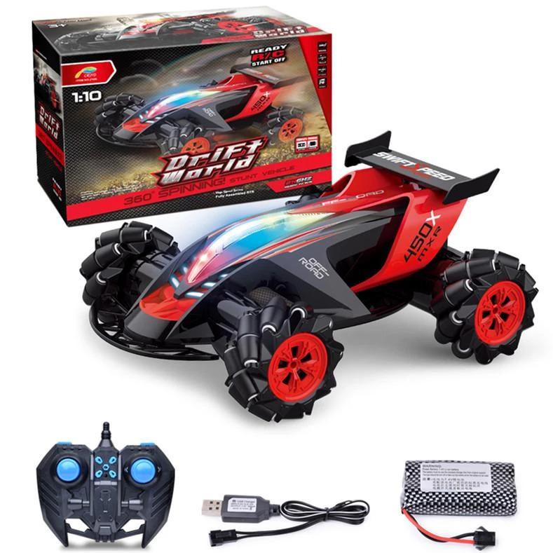 Drift World 1:10 Drift World Stunt Car RC Toys - Black