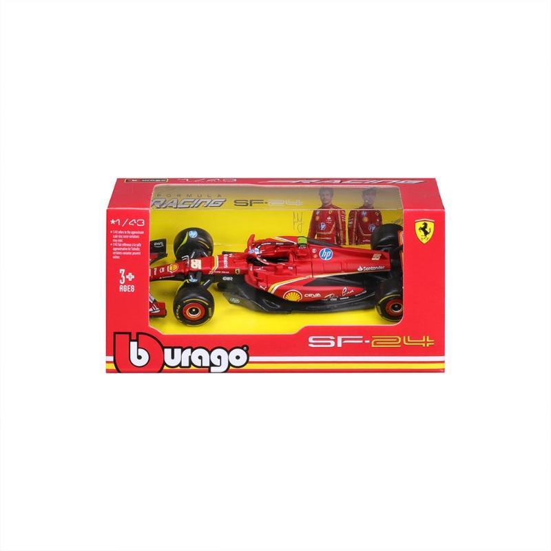 Bburago Ferrari Racing SF-24 2024 1:43 Die-Cast Model Car