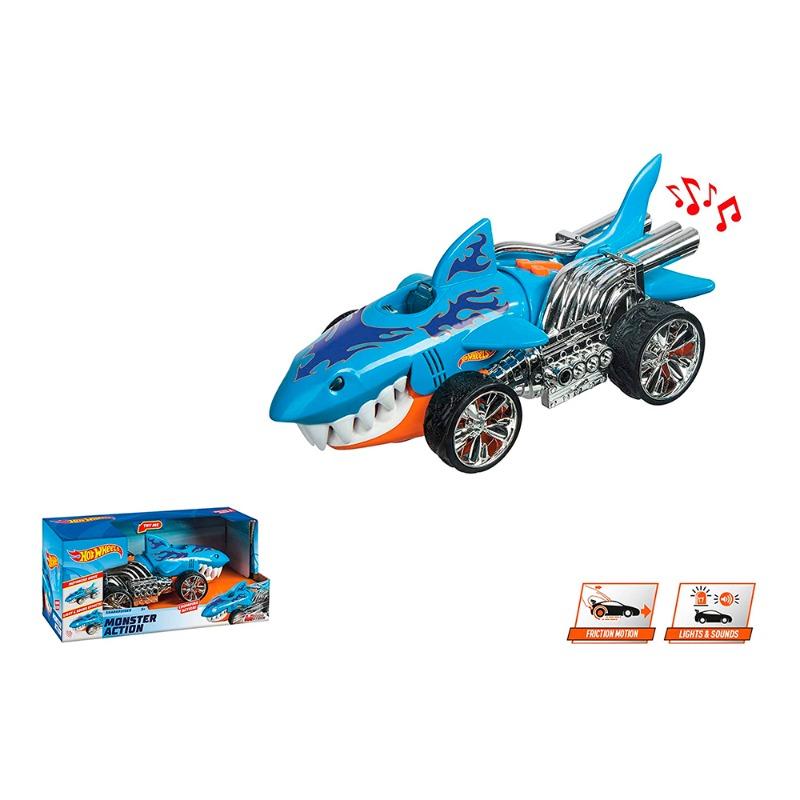 هوت ويلز - عربة القرش مع الأصوات و الأضواء