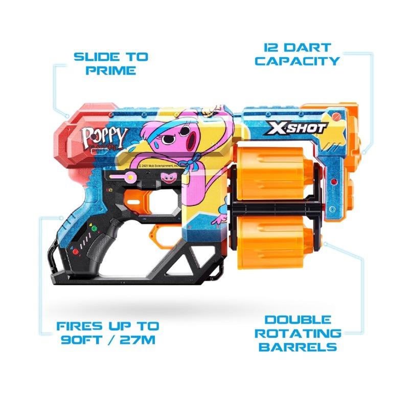 X-Shot Skins Dread Poppy Playtime 12Darts S1 -Multi Color