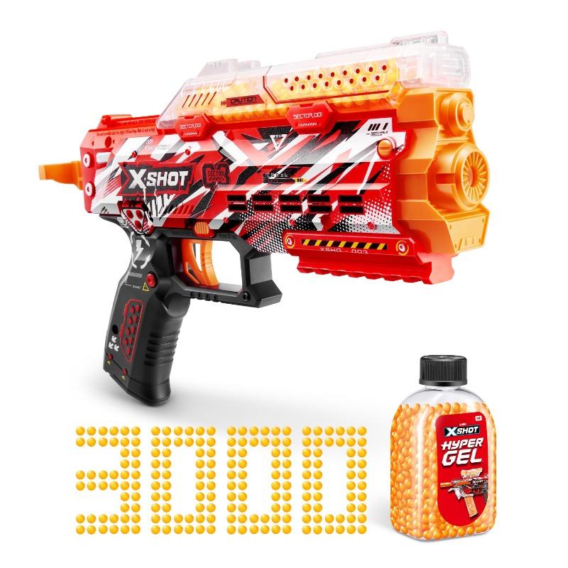 X-Shot Hyper Gel Toy Pistol X Mini Blaster 3000 Rounds