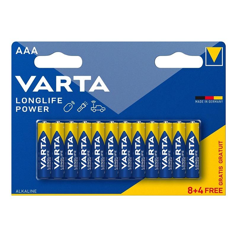 فارتا - عبوة بطاريات لونج لايف (AAA) 12 قطعة