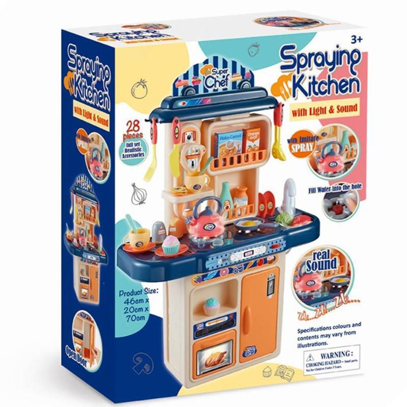 Kitchen with Light And Sound Set