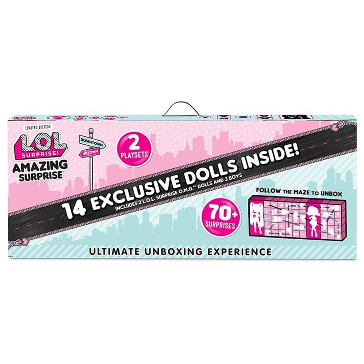 L.O.L. Surprise Amazing Surprise And OMG Styling Head Bundle - 2 Pcs