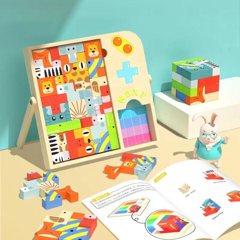 Animal Tetris Puzzel - 27 Pcs