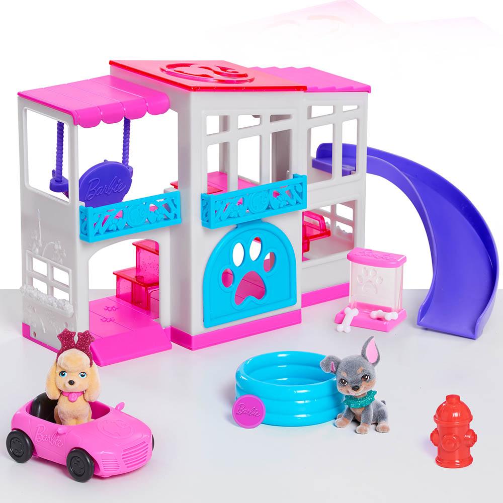 Barbie - Pet Dreamhouse Playset - 10 Pcs