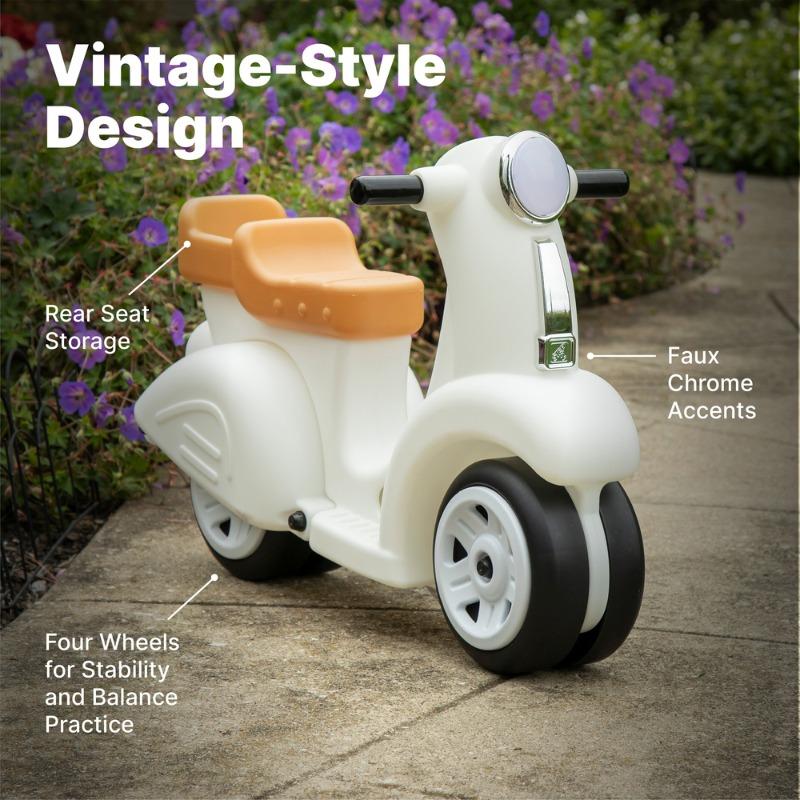 Step2 Motorcycle - White