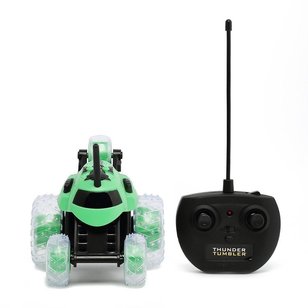 سيارة ميني ثندر مع جهاز تحكم عن بعد لون أخضر
