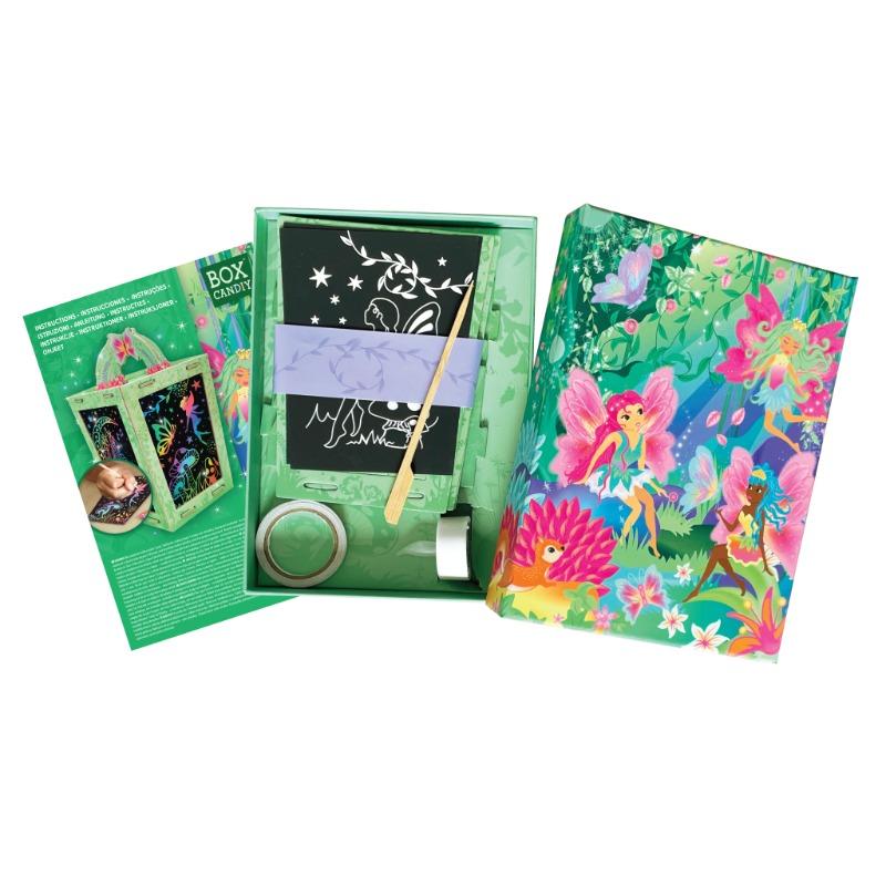 Box Candiy - Twilight Fairy Lantern Scratch Art Set
