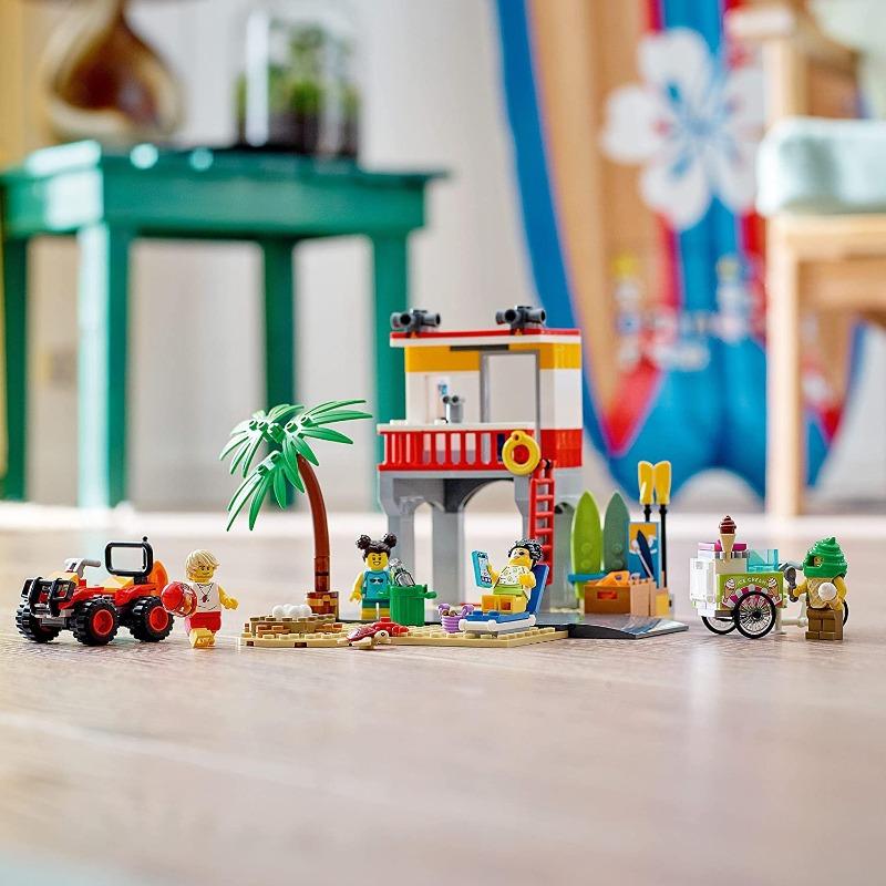 LEGO City Beach Lifeguard Station Building Kit
