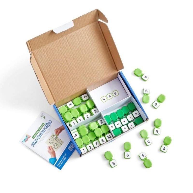 Learn My Numbers Fine Motor Clips Set