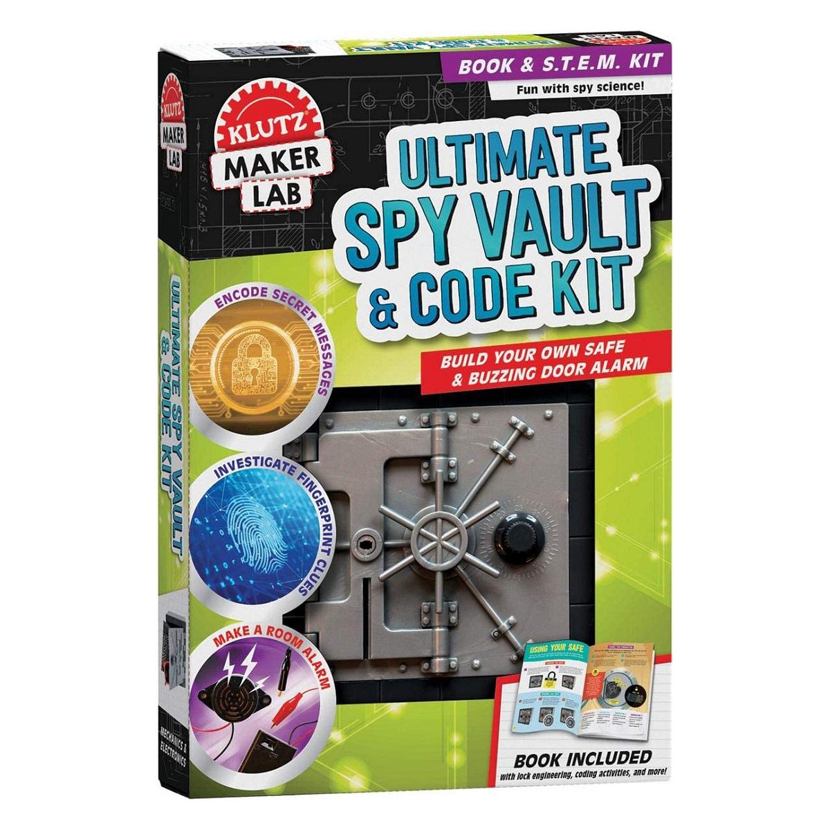 Klutz Ultimate Spy Vault And Code Kit Maker Lab STEM Kit