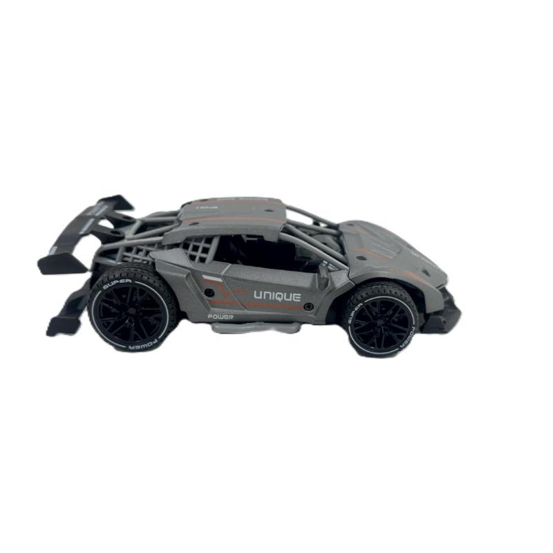 D-Power Diecast Pull Back with Sounds 1:32 - Grey