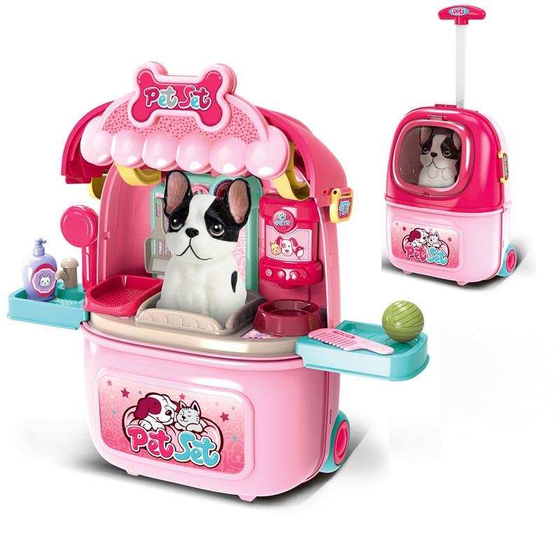 أكسيونج شينج - حقيبة مجموعة منزل القطة لون أبيض