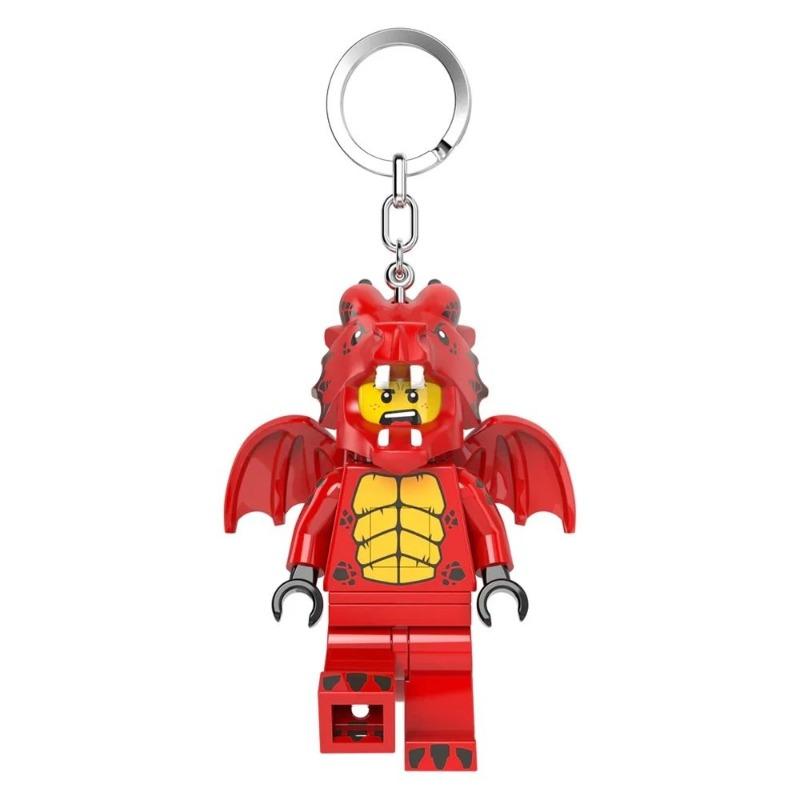 Lego IQ Minifigurines Keychain Dragon Suit Guy