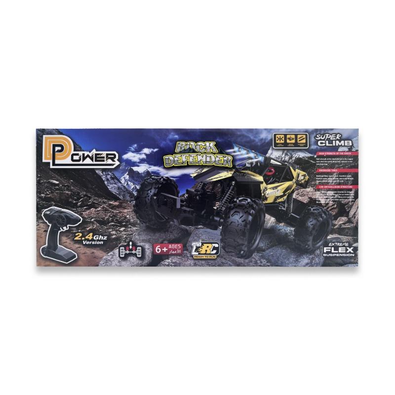 D-Power 1:10 R/C Racing Crawler 2.4G Remote Control - Yellow