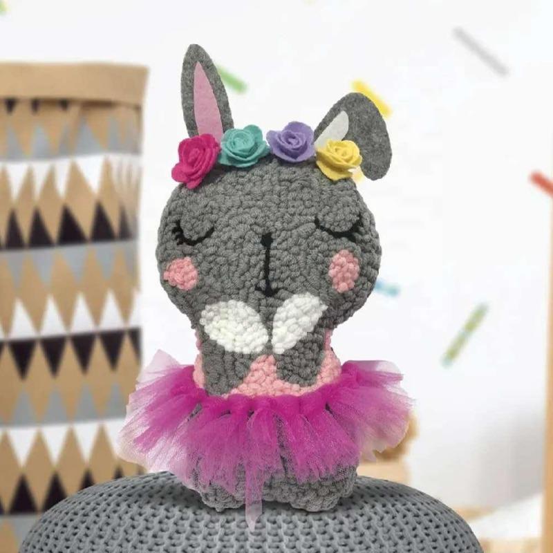 Sew Star Punch Embroidery Rabbit Kit