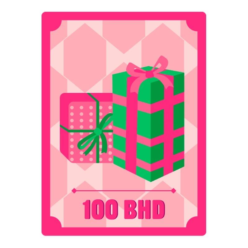 كوبون هدايا رقمية 100 د.ب