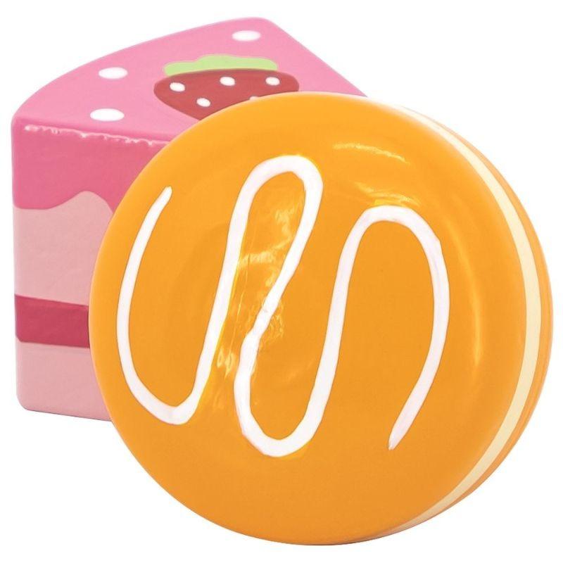 فيجا - مجموعة لعب حلويات الشاي مع حامل