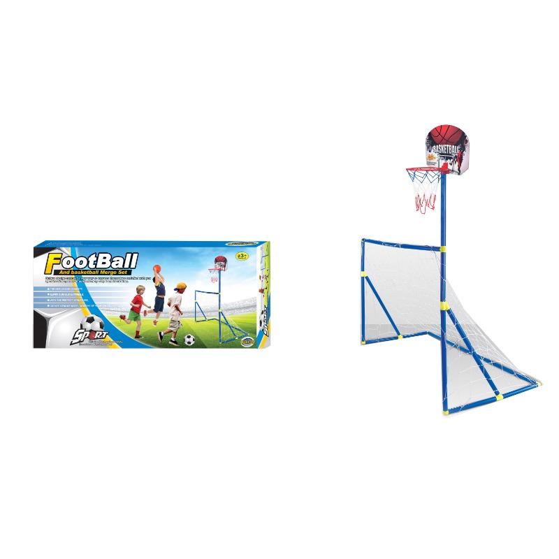3 In 1 Football Goal Basketball Merge Set