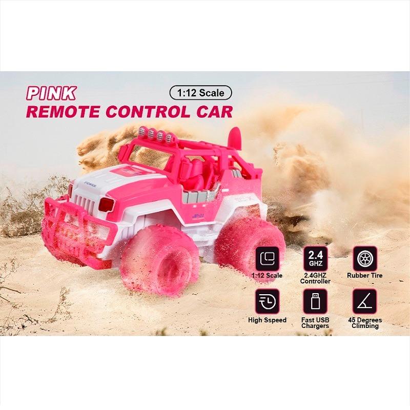 Remote Control Rock Crawler - Pink
