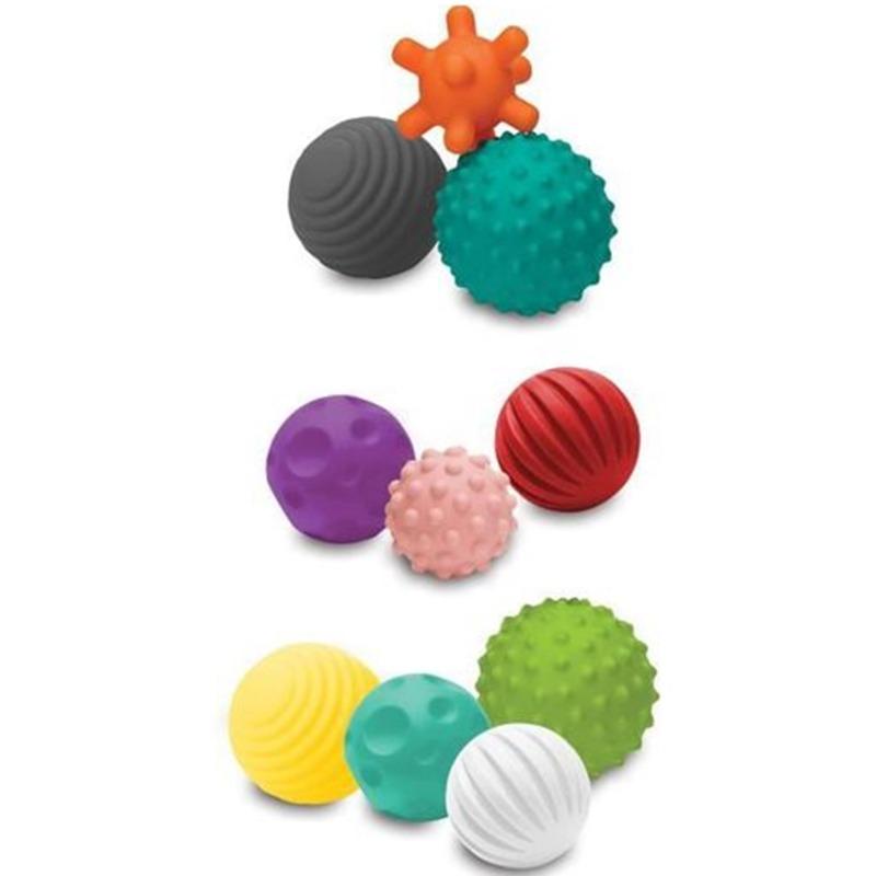 Infantino Set of 10 Colorful Sensory Balls