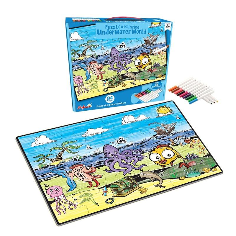 Under Water World Puzzle - 24 Pcs