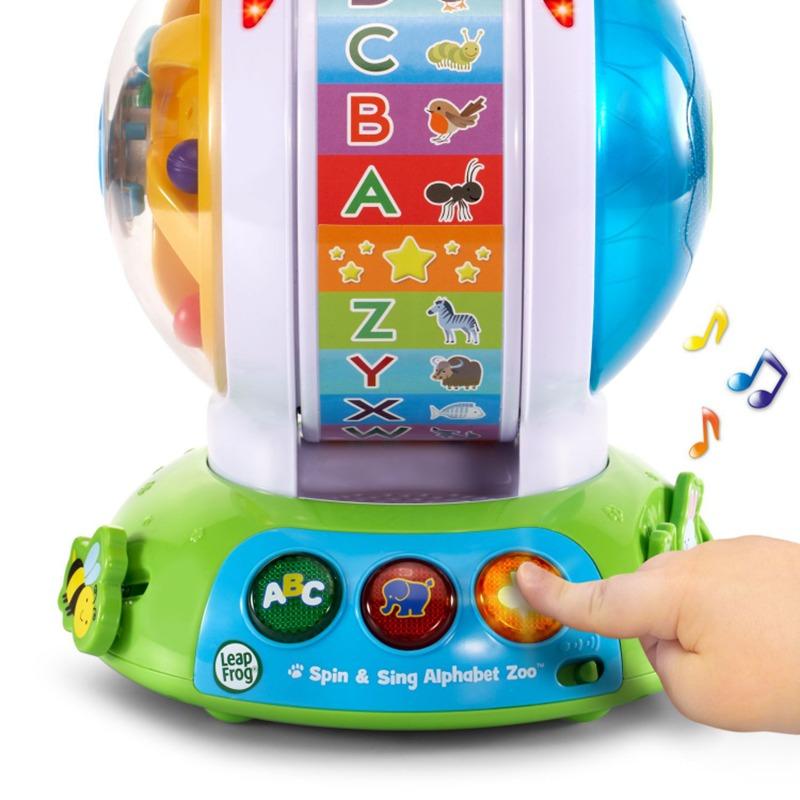 Leapfrog Spin And Sing Alphabet Zoo Sound Toy