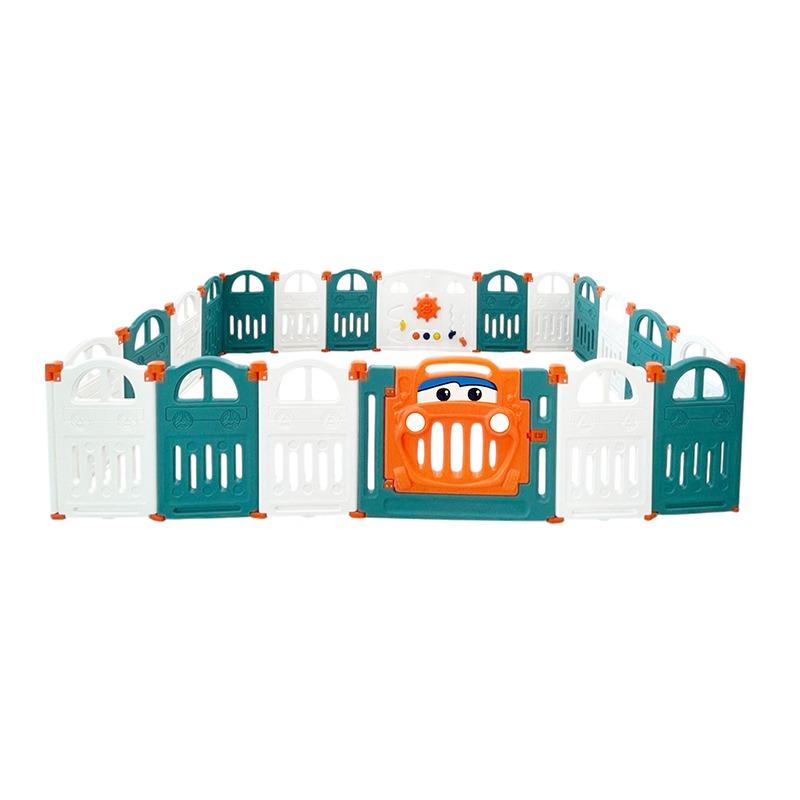 ليتل تودلرز - حاجز اللعب القابل للطي 18 قطعة