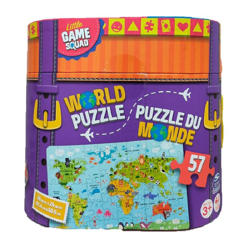 Little Game Squad World Puzzle 57 Pcs
