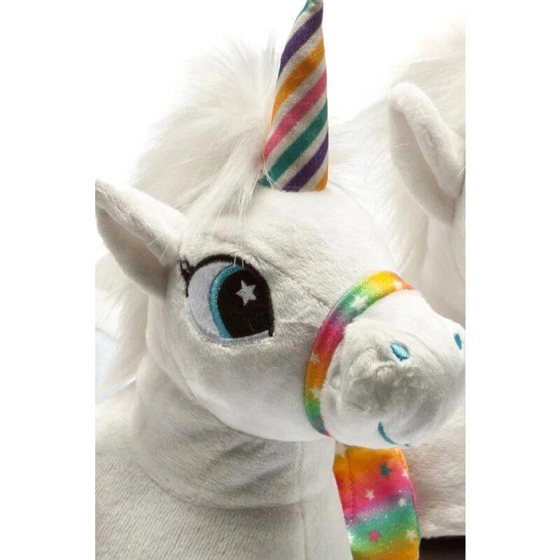 Twigy White Unicorn Slipper Size 40-41