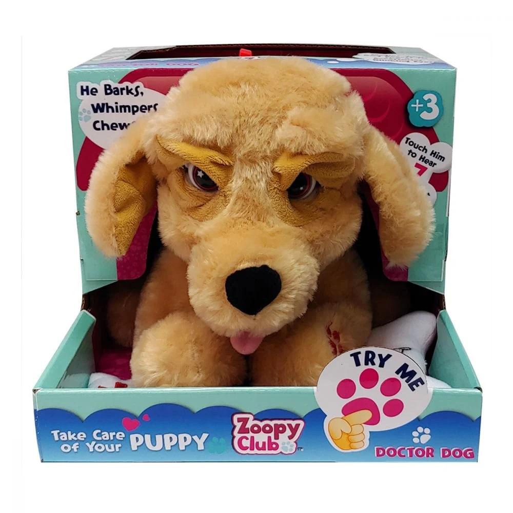 Zoopy Club - Doctor Dog Interactive Plush Toy