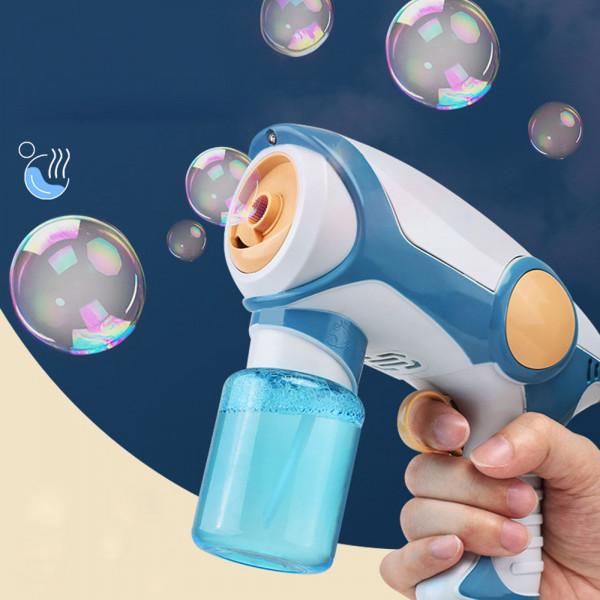 Wanna Bubbles Light Up Smoke Bubble Shooter Gun