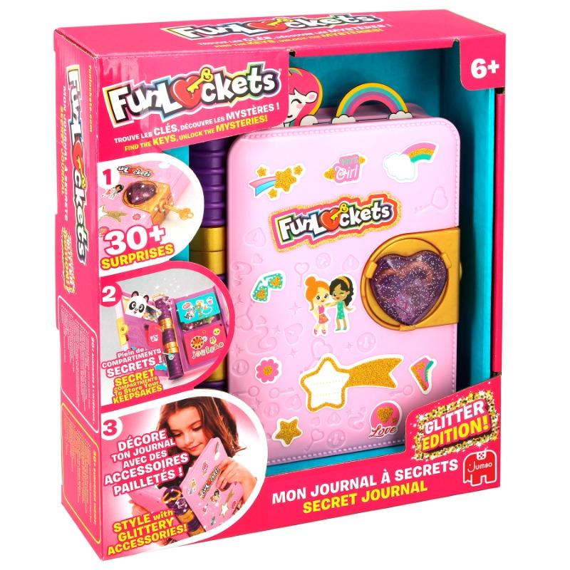Funlockets Secret Journal Glitter Edition Set