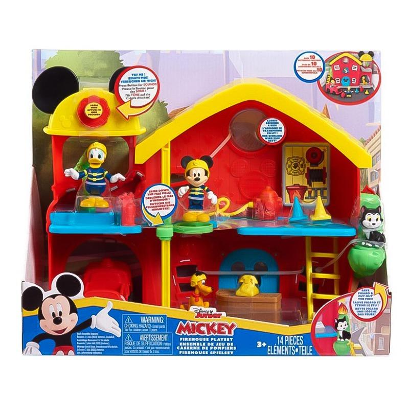 Mickey Mouse Firehouse Playset