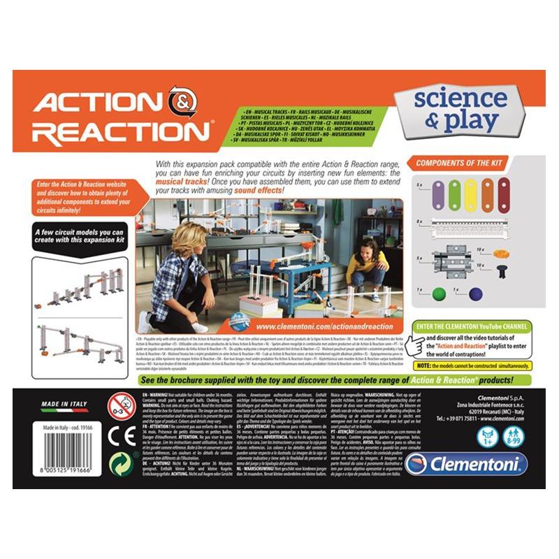 Clementoni Action and Reaction Musical Tracks