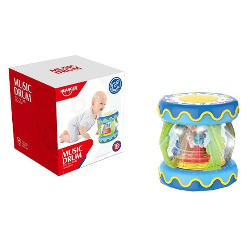 هوانجر - طبلة الموسيقى القابلة للدوران أزرق