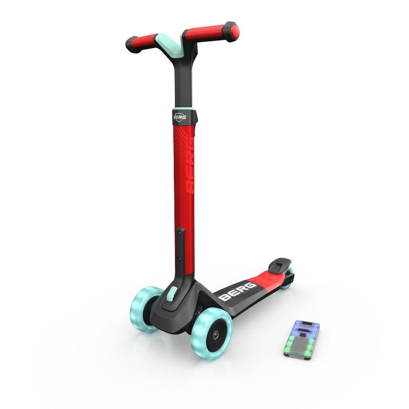 Berg Nexo Foldable With Led Light - Deck Red