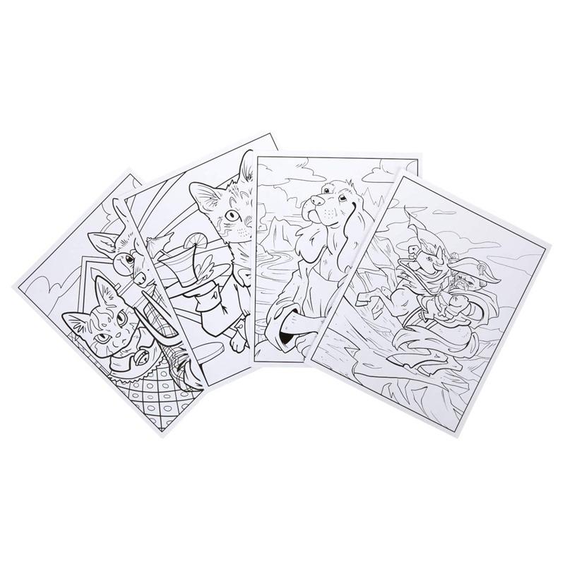 Crayola Well Dressed Pets Coloring Book