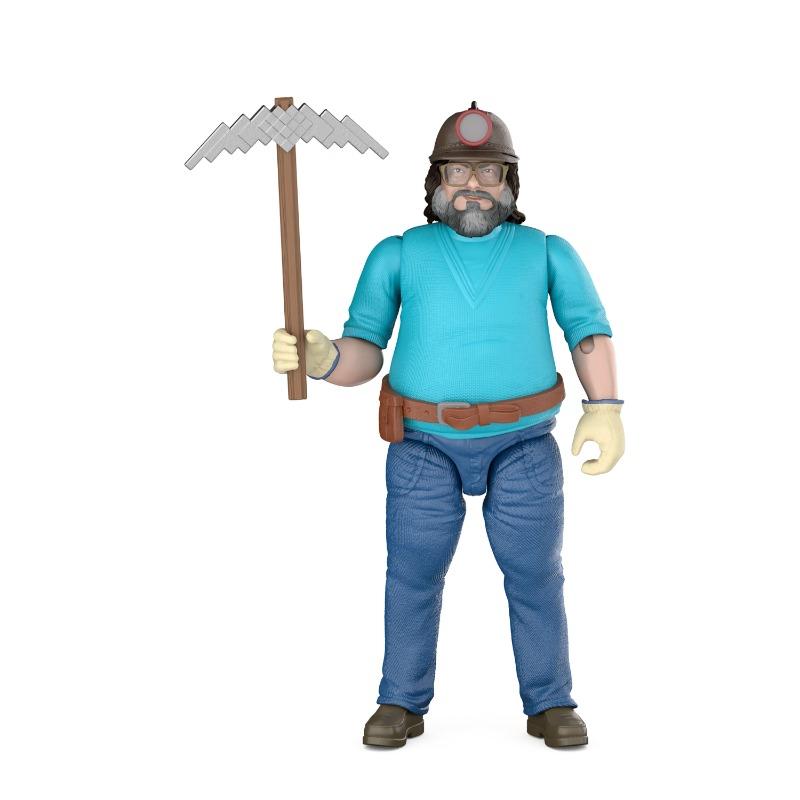 Minecraft Explosive Minecart Escape Set - Steve Movie Adventure Figure