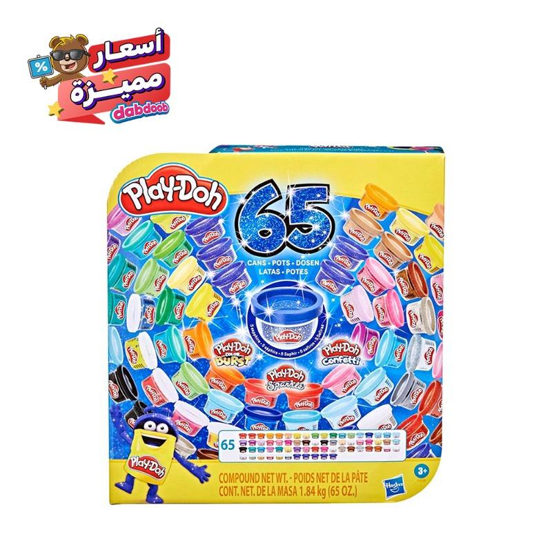 بلاي دو - مجموعة صلصال ألتيميت كولور 65 قطعة
