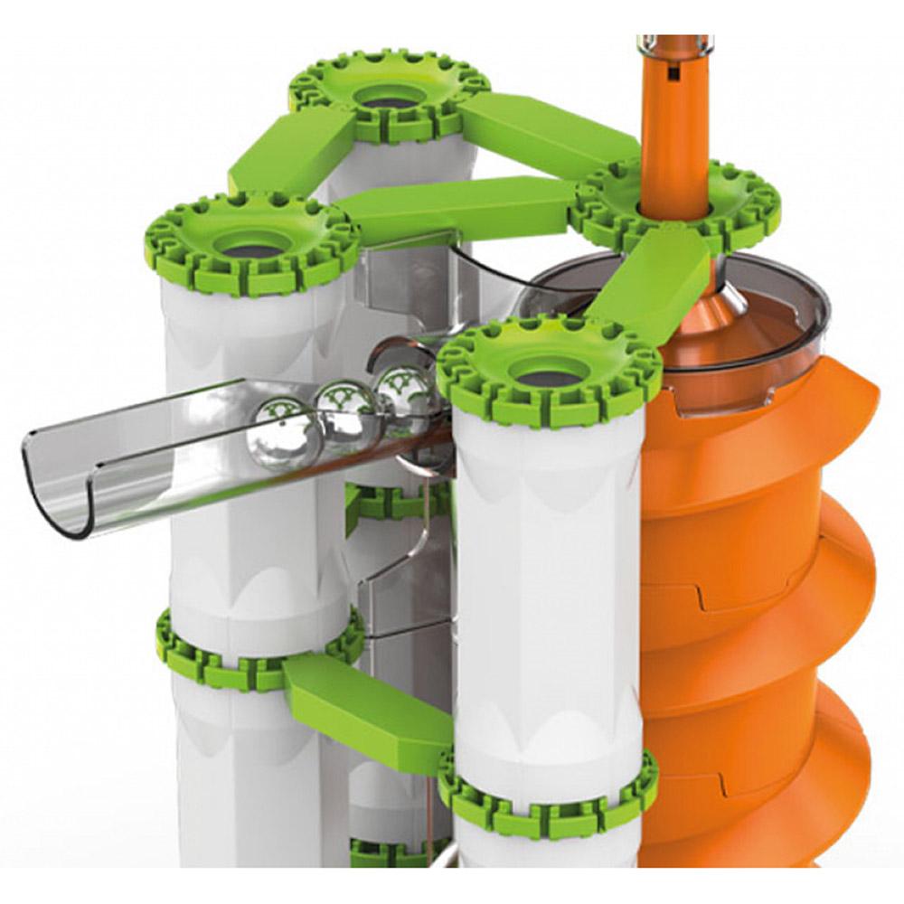 جيوماج - مجموعة بناء مضمار السباق للسيارات بالجاذبية - 183 قطعة