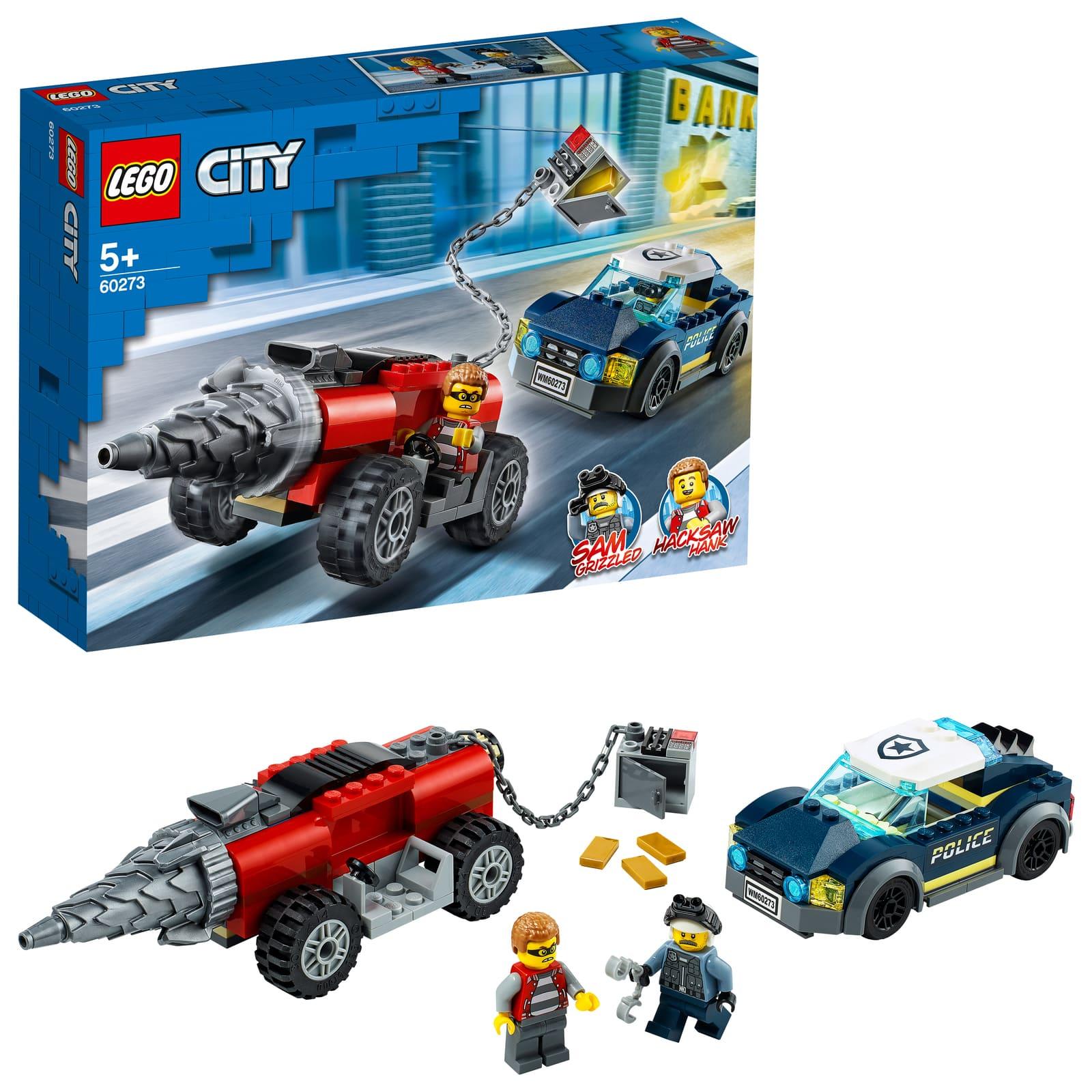 LEGO City Elite Police Driller Chase