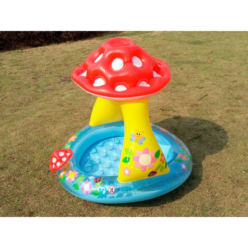 إنتكس - مسبح الأطفال القابل للنفخ بتصميم المشروم