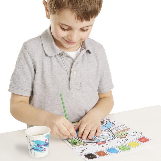 Melissa and Dough Vehicles Paint with Water Kids Art Pad